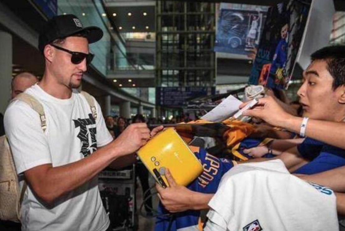 克莱汤普森想成为安踏品牌的迈克尔乔丹