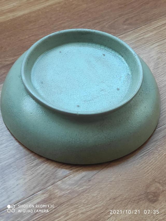 真正的北宋汝窑真品，这般颜色做将来的论断