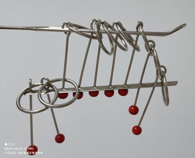 九连环怎么装上，九连环怎么装上去的视频（九连环第一百七十八步——学会即传承）