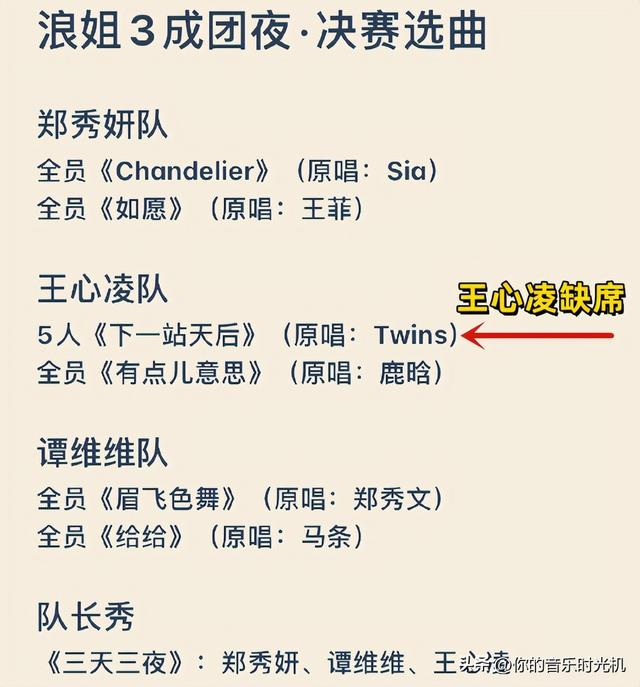 王心凌怎么消失了，王心凌为什么突然消失了（《浪姐3》Twins拿出“底牌”）