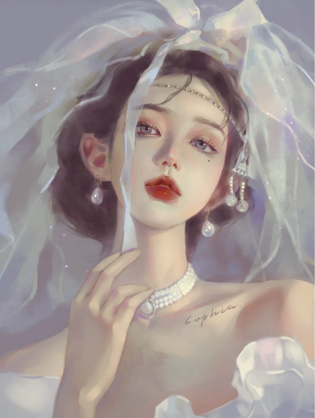女生手绘头像。微信，女生手绘头像。（超有灵气的手绘女生头像）