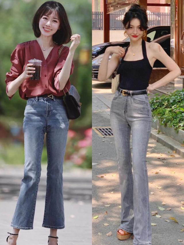 牛仔裤的款式，牛仔裤的款式有哪些（这5种搭配一套比一套洋气）