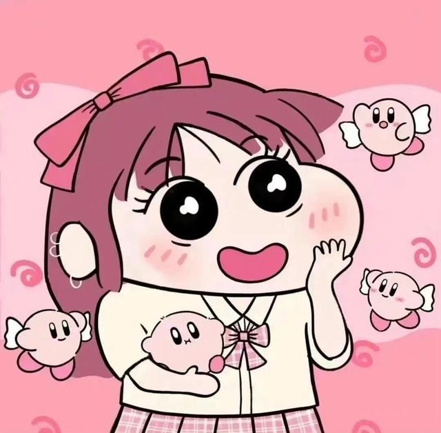 蜡笔小新的情侣头像，蜡笔小新可爱情侣头像微信（敲可爱の蜡笔小新系列情侣头像）