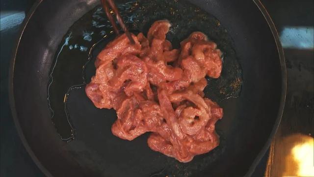 牛肉炒西兰花，和牛肉简单一炒