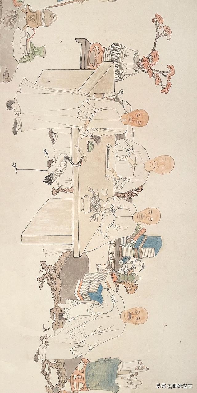 中国历史人物画像，中国历史人物画像大全（清代名家肖像画中的行乐图）