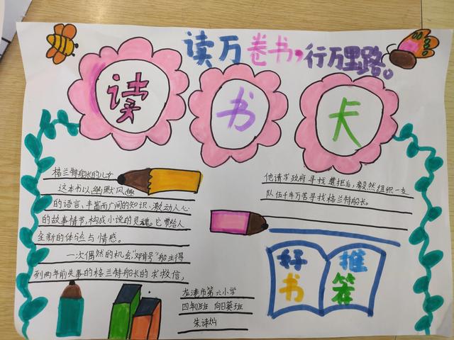 四年级优秀好书推荐卡，好书推荐卡怎么做（班级好书推荐卡评选结果）