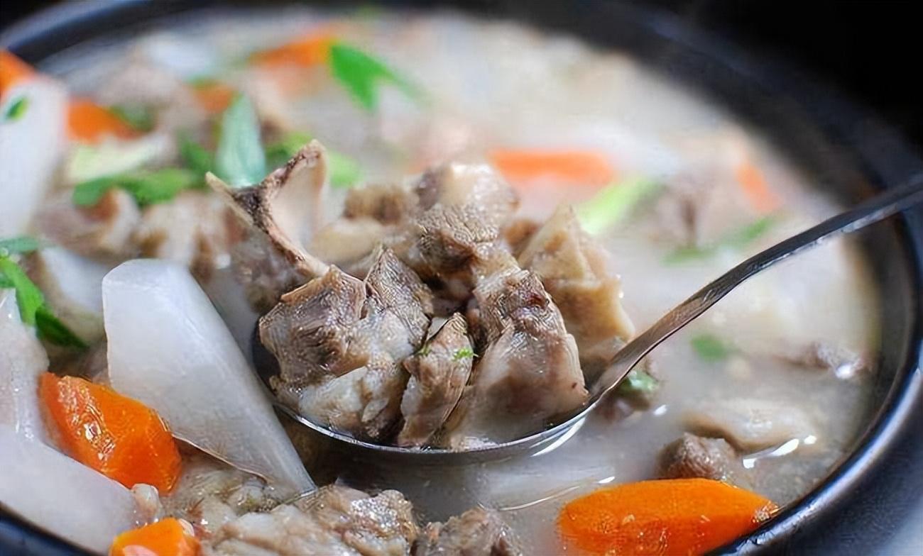 萝卜炖羊肉做法.