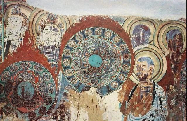 敦煌壁画图片大全，敦煌飞天壁画高清图（敦煌壁画对于中国画坛的影响）