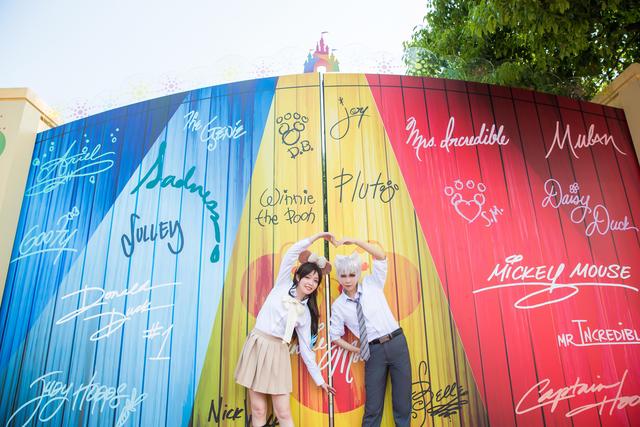 巴卫奈奈生情侣头像，元气少女缘结神巴卫奈奈生情头微信（《元气少女缘结神》巴卫×桃园奈奈生cosplay）