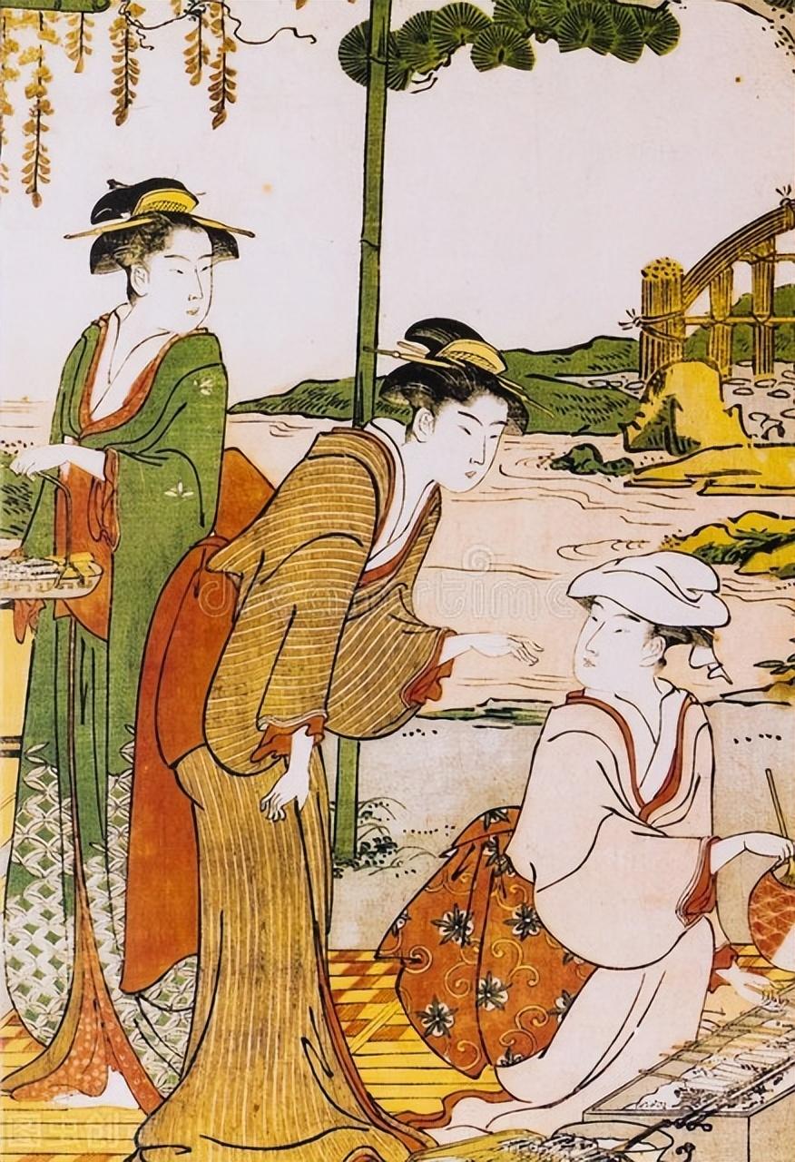 日本浮世绘的画风，来自日本的“春宫图”——浮世绘
