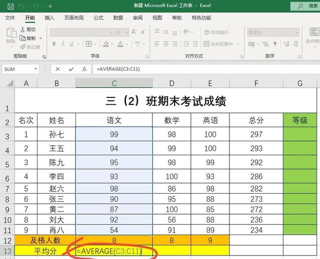 excel基础教程，excel100个基础教程（Excel表格零基础入门教程-按条件统计数据个数及求平均值）