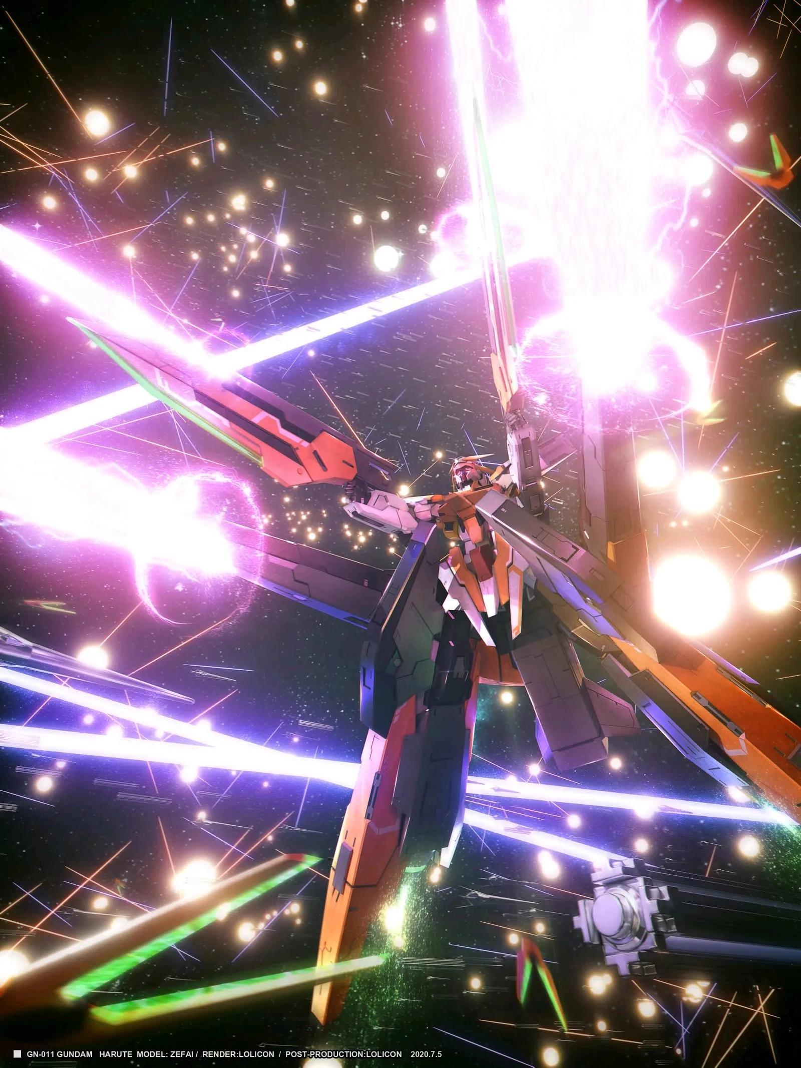 机动战士高达00:天人 gn-011 妖天使高达