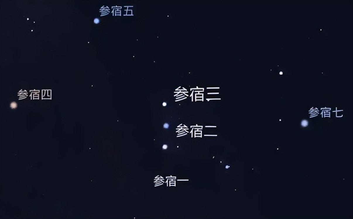 参宿怎么读(参宿和参宿)