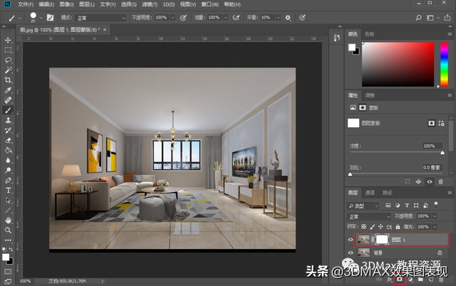 ps怎么去噪点，如何用ps来去除图片中的噪点（3DMax效果图用PS处理噪点的方法）