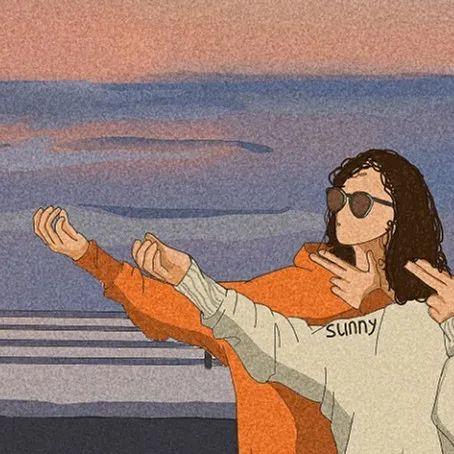 最美日落的头像微信，最美日落的头像（2022最新微信头像）