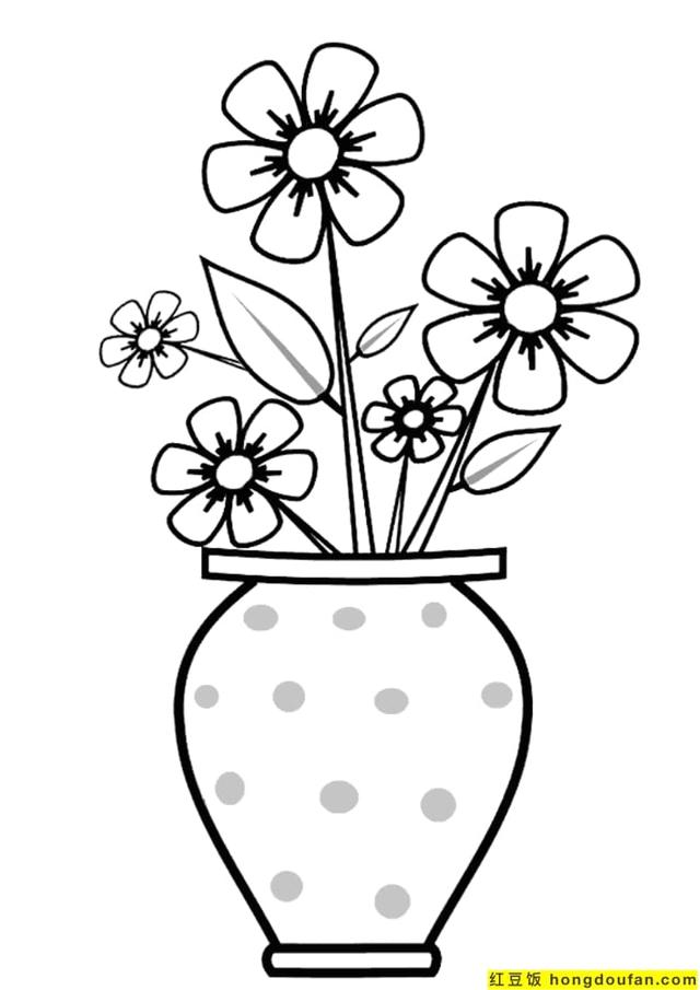 漂亮的花瓶怎么画，漂亮的花瓶怎么画 儿童画（10张漂亮的花瓶要如何画）
