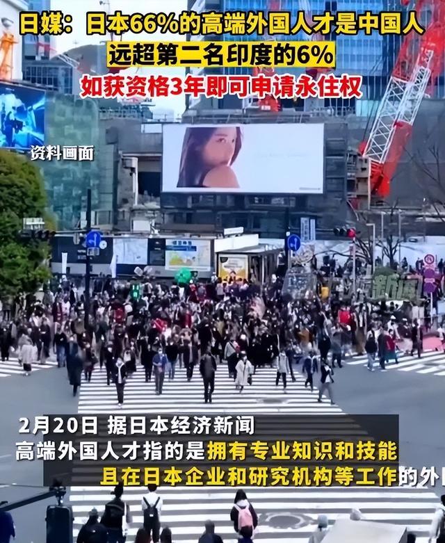 高端外国人才是中国人，外国人就是高人一等（日本66%高端外国人才是中国人）