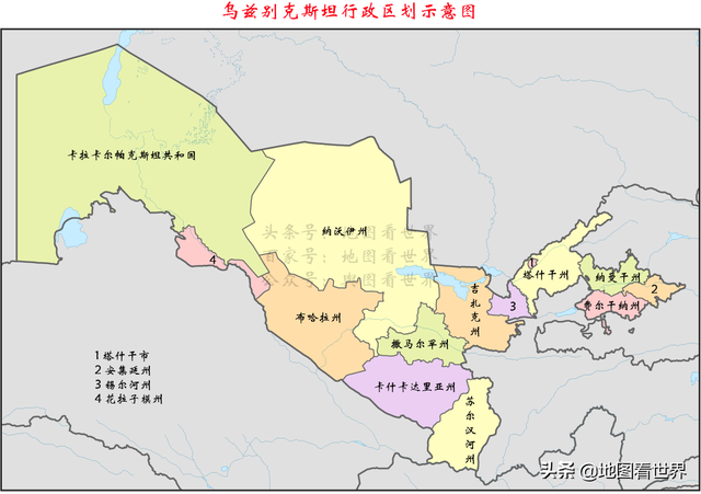 土库曼斯坦地图位置，土库曼斯坦的面积多大（资源丰富、美女如云）