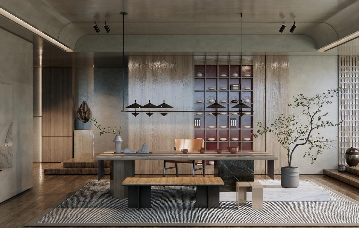 著名茶室设计案例（室内茶室设计单纯的雅致还不够）