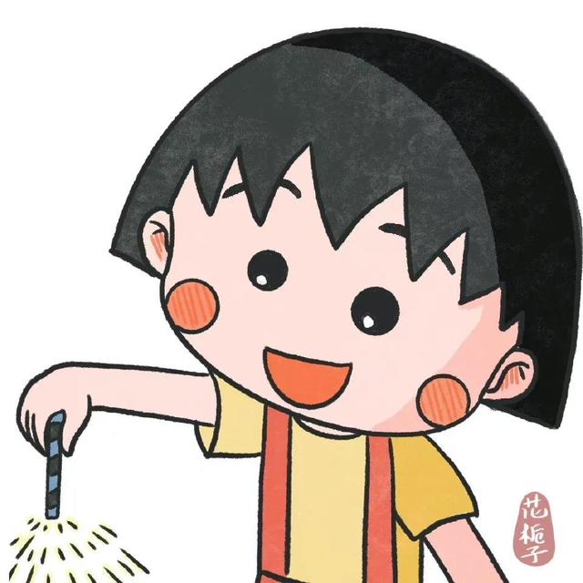 樱桃小丸子动态头像，樱桃小丸子微信头像   呆萌丸子的天真（天真烂漫一颗小樱桃）