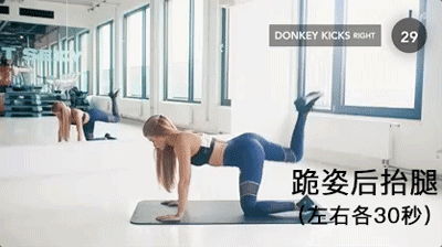 腰部锻炼方法图解，腰部肌肉锻炼六种方法（8个动作锻炼臀腿）