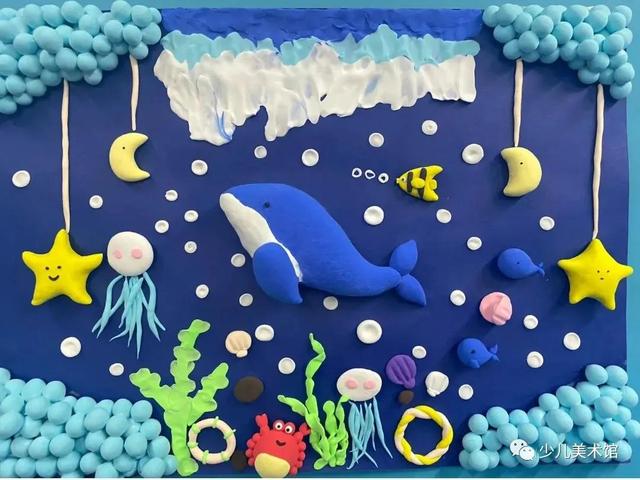儿童diy手工画6-8岁，让孩子爱上黏土手工制作教程