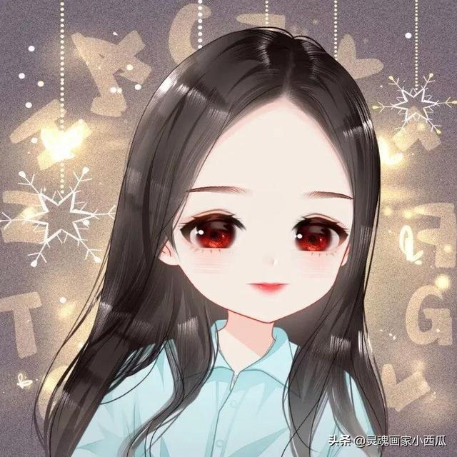 动漫头像（眼睛）微信，动漫头像（眼睛）（手绘的卡通微信头像）
