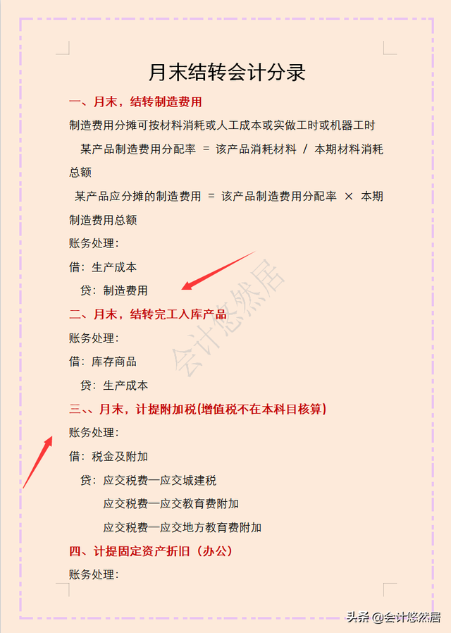 生产成本期末结转分录，生产成本期末结转分录怎么算（教你月末计提、摊销、结转）