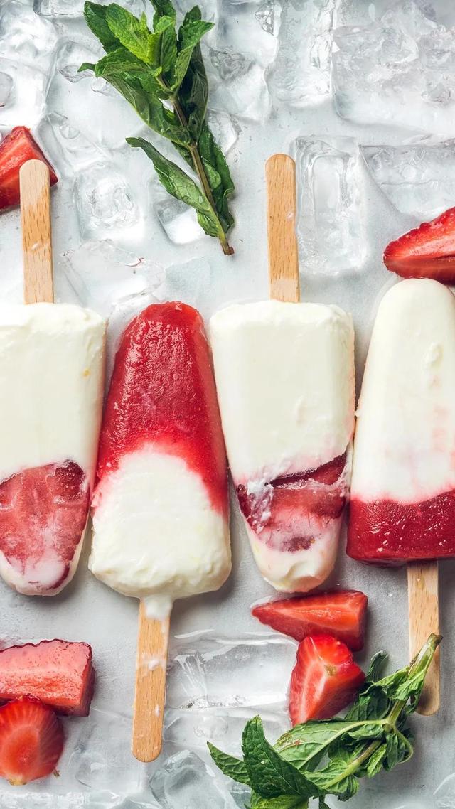 小清新好看的冰淇淋图片大全 夏天就是要来一支冰激凌吃的啊,小清新