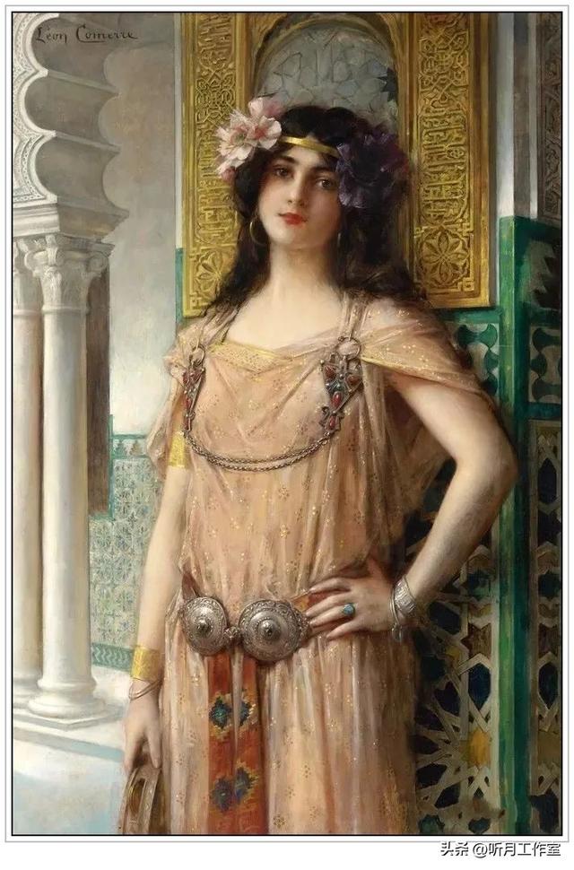 世界人物肖像名画，世界人物名画（十九世纪法国学院派著名画家科莫四十三幅传世世界名画赏析）