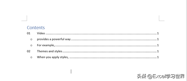 怎样自动生成目录，word系统怎样自动生成目录（这是人生中绕不过去的一个必备技能）