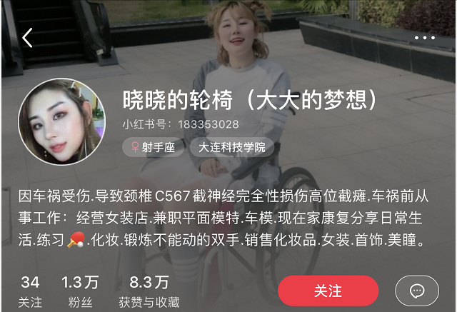 李晓晓是哪部电视剧里的人物，李晓晓是哪部电视剧里的人物名字（残疾运动员李晓晓）