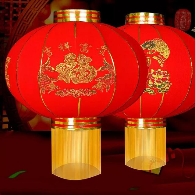 最好看的灯笼照，分享图片一漂亮喜庆的红灯笼