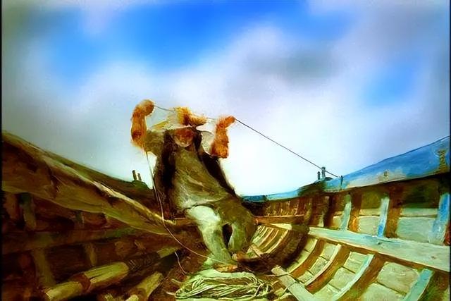 《老人与海》中渔夫的名字叫什么，老人与海讲述了一位叫什么的老渔夫（当你读懂了《老人与海》）