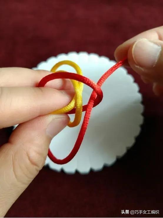 两根绳子打结方法,绳子打结方法有哪些(双联结的编法图解)