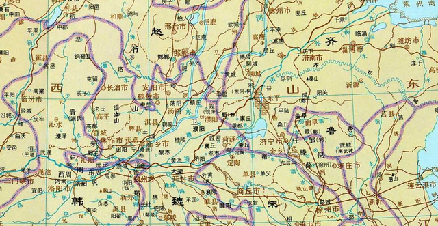 濮阳原来叫什么州，通过地图了解濮阳市的历史变迁