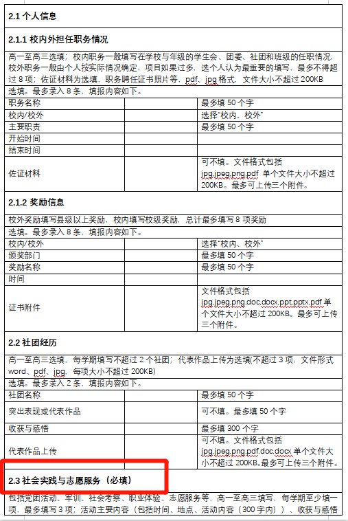 综合素质评价表，综合素质评价表怎么填（综合素质评价平台原来这样写）