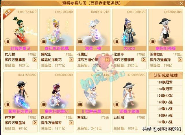 梦幻西游最新服战表，3000万战神雪山冲冠