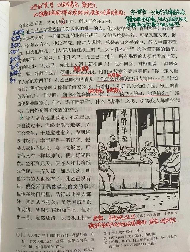孔乙己简介，孔乙己简介资料大全（九年级语文下册第五课《孔乙己》课文笔记）