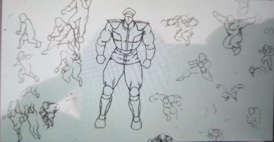 街头霸王全人物介绍，街头霸王全人物介绍大全（经典游戏《街头霸王2》最初的角色草稿）