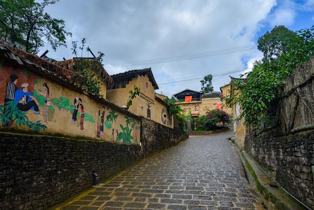 云南斯莫拉佤族村，云南腾冲司莫拉佤族村