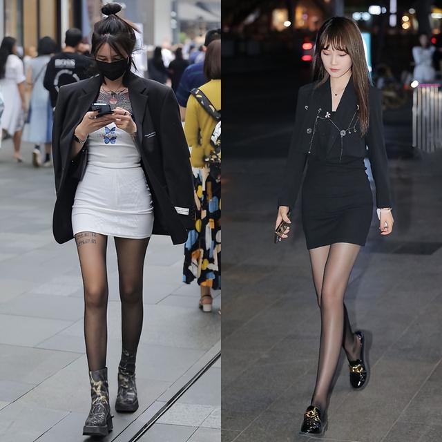 夏天穿什么颜色的丝袜好看，夏天丝袜搭配什么衣服好看（学会这些“丝袜”的穿法）