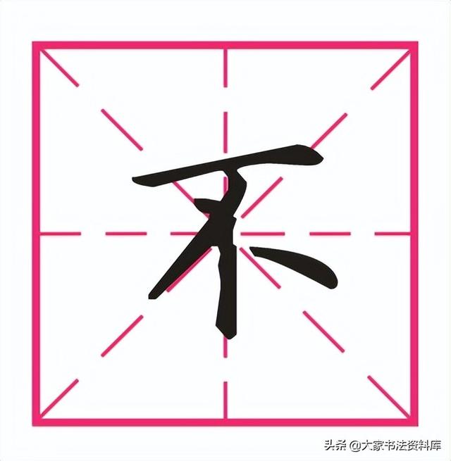 不字的笔顺,不字怎么写好看(左,少,木,不,文,寸,可字的写法)