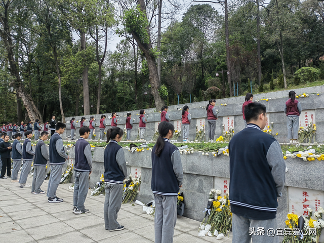 南疆烈士陵园祭英烈，宜宾：清明时节祭英烈