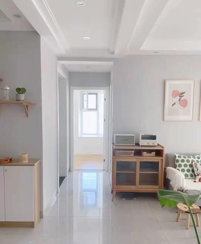 室内地板砖装修图片，室内地板砖效果图（客厅铺地砖+房间铺地板是最佳搭配）