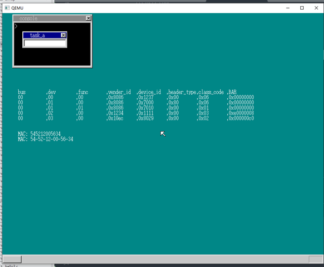 网卡mac地址怎么查看（在30天自制操作系统上编写网卡驱动）