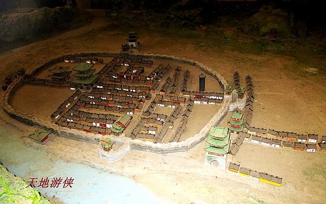 阆中古城景点地图高清版大图，初识中国风水宝地阆中古城