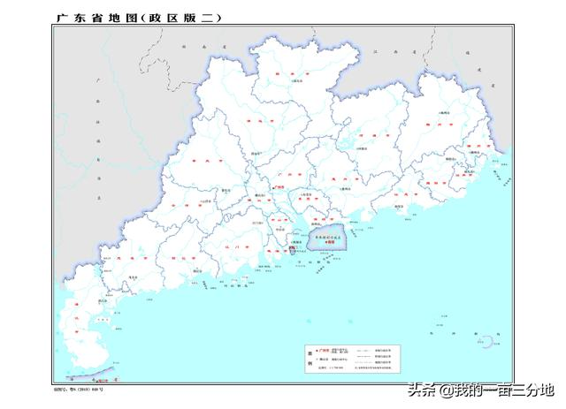 广东地图全图可放大，广东地图全图最新版（中国地图<广东省>）