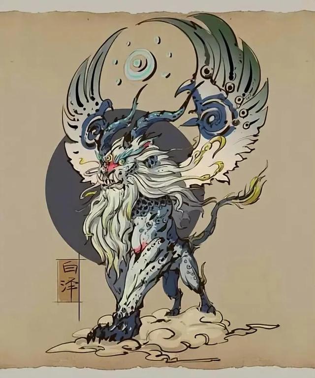 白泽——全知型瑞兽，帝皇瑞兽图片