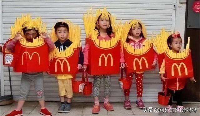 幼儿园小朋友妆容图片，宝宝元旦妆容（幼儿园万圣节妆容，家长有多拼）